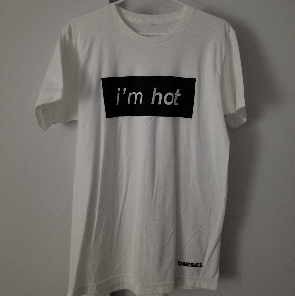 Diesel "i'm hot" Graphic Tee